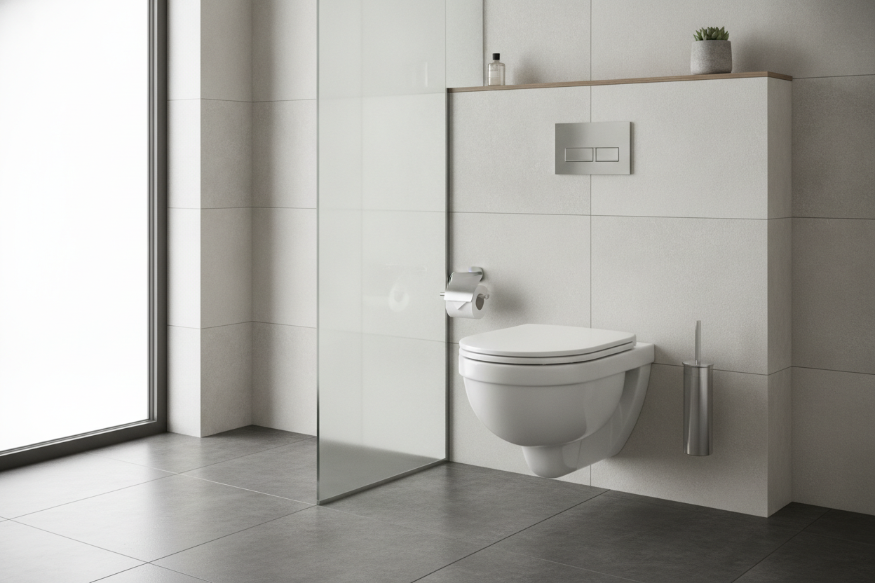 Væghængt toilet fra Geberit: Det perfekte valg til det moderne badeværelse